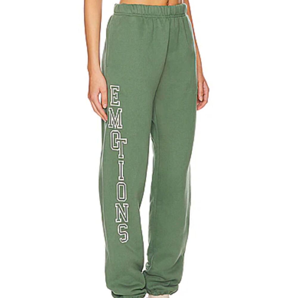 Mayfair Olive Green Sweatpants - Emotions